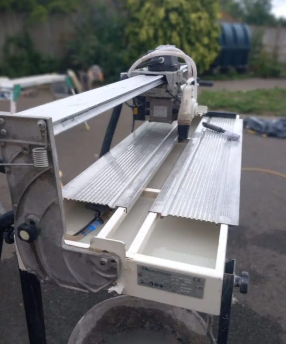 Wet bridge tile saw Raimondi bolt 120 - Image 2