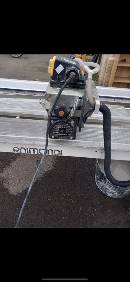 Wet bridge tile saw Raimondi bolt 120 - Image 4