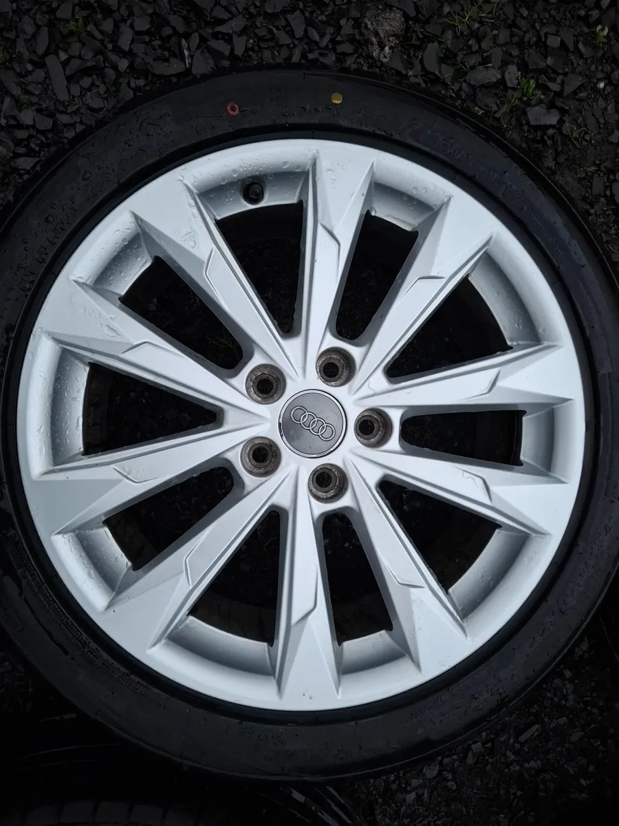 18" Genuine Audi A3,  Vw, Seat, Skoda Alloys with - Image 2