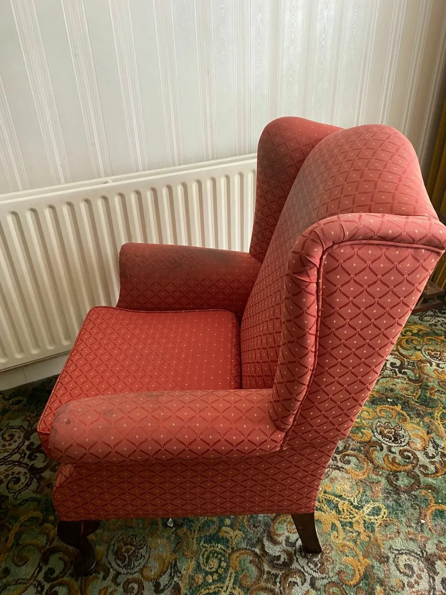 High-Back Wing Armchair - Image 2