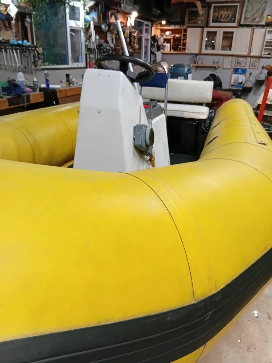 15ft Rib with yamaha 80 autolube - Image 2