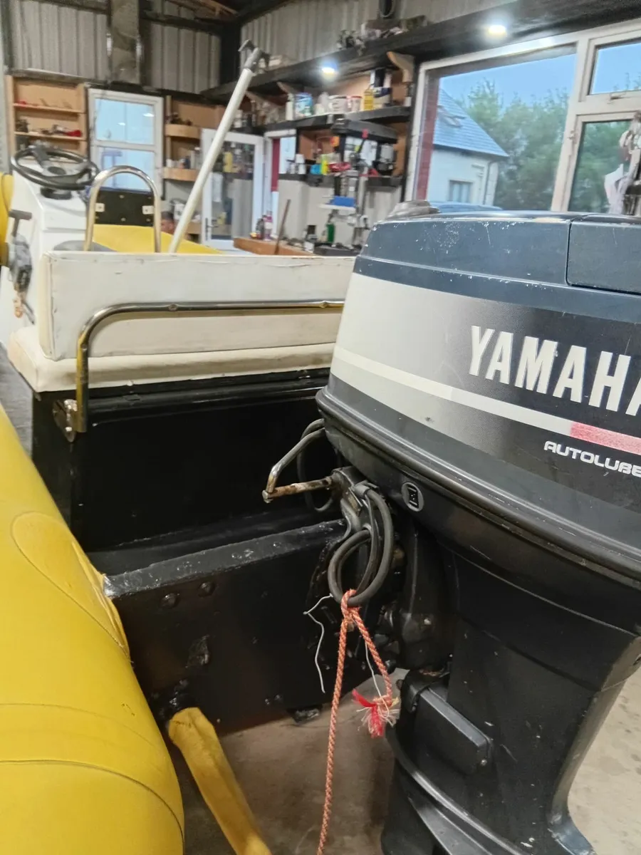 15ft Rib with yamaha 80 autolube - Image 3
