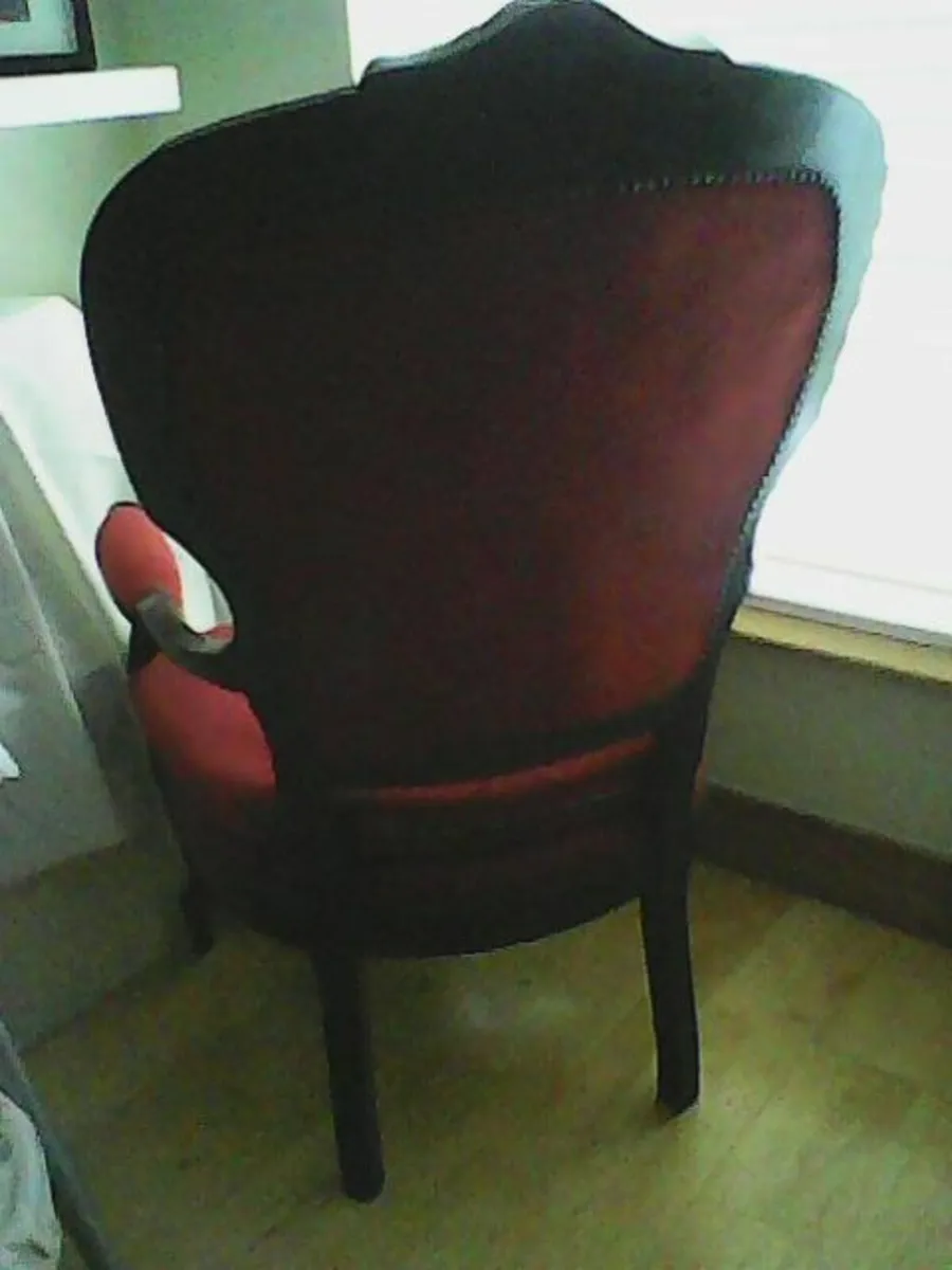 Antique Mahogany Chair - Image 3