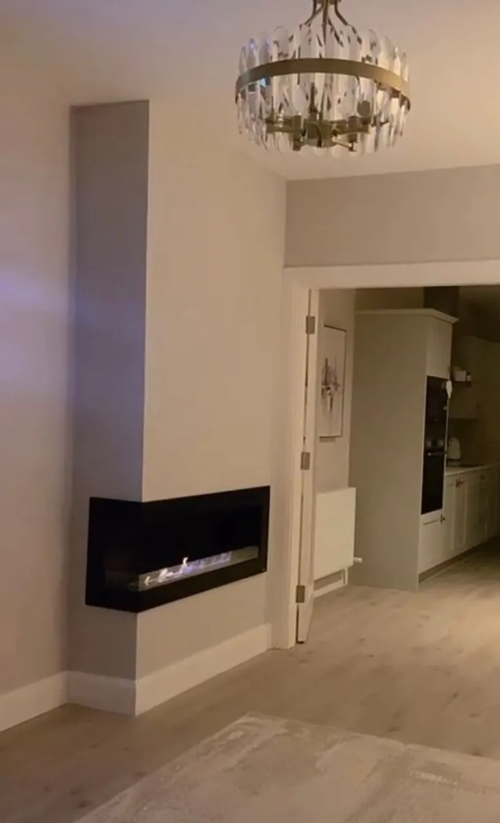 Left sided bioethanol fire - Image 2