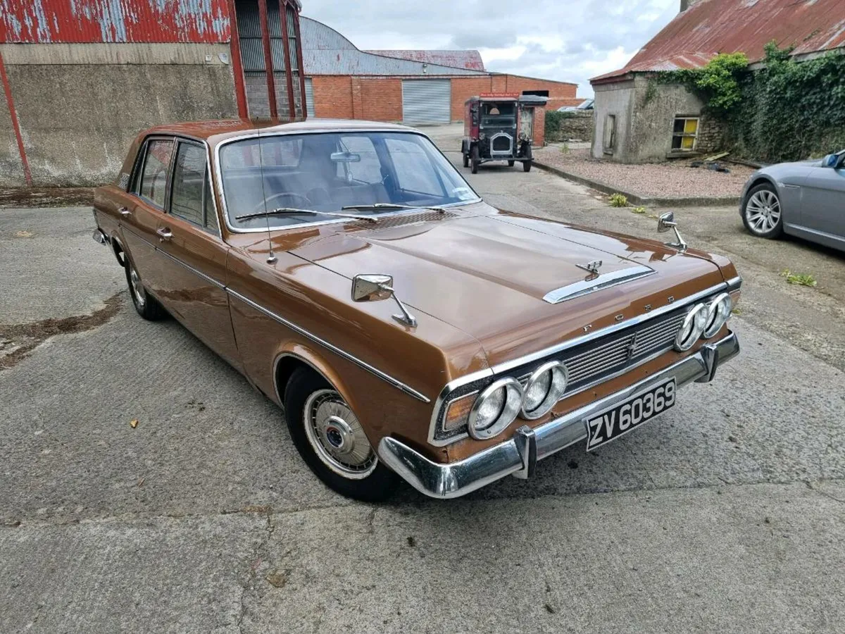 71 Ford Zodiac 3.0 v6 manual. - Image 1