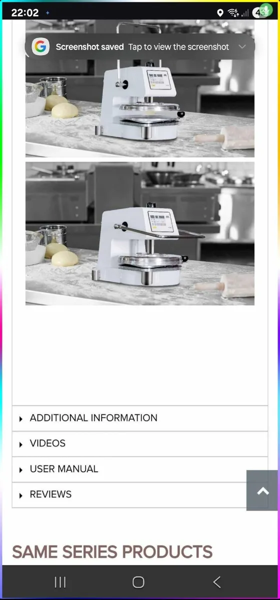 pizza, naan, tortilla press machine - Image 3