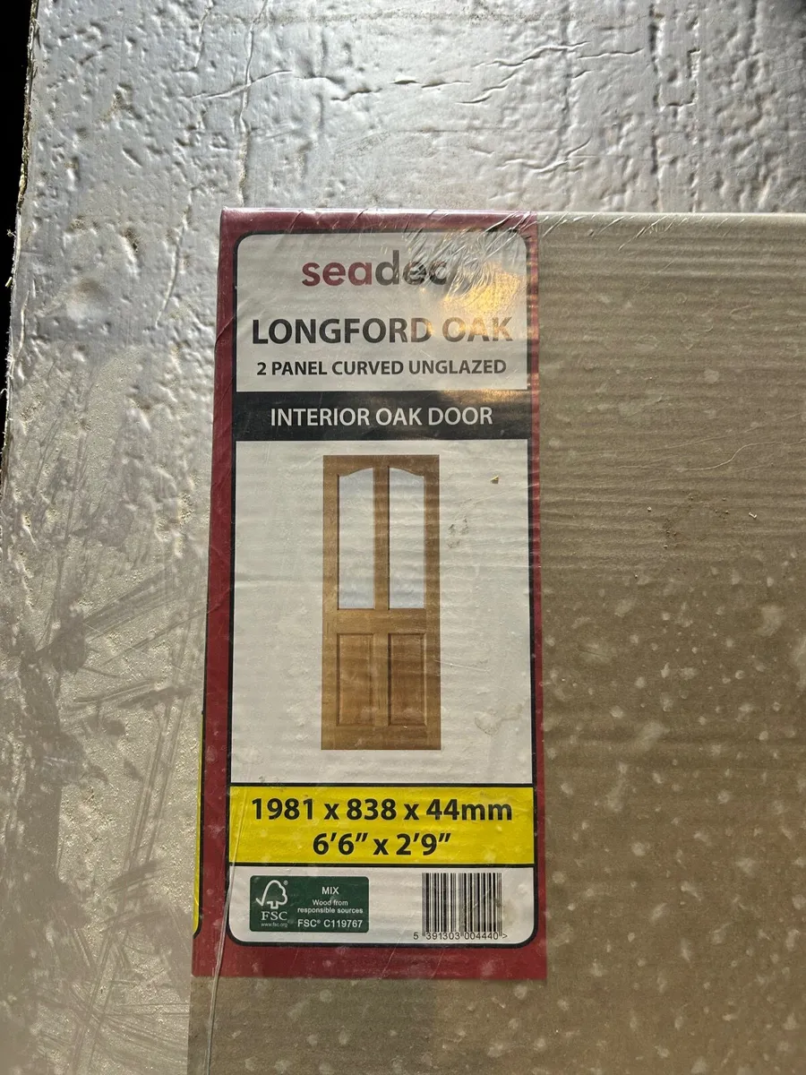 Oak glass doors - Image 2