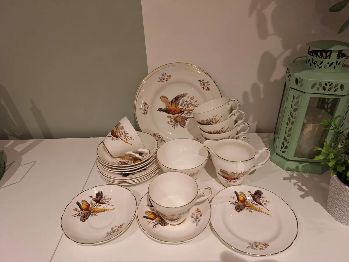 Vintage bone china tea set - Image 3