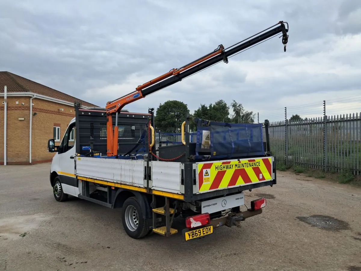 2020 Mercedes sprinter 516 5 Ton pickup & crane - Image 2