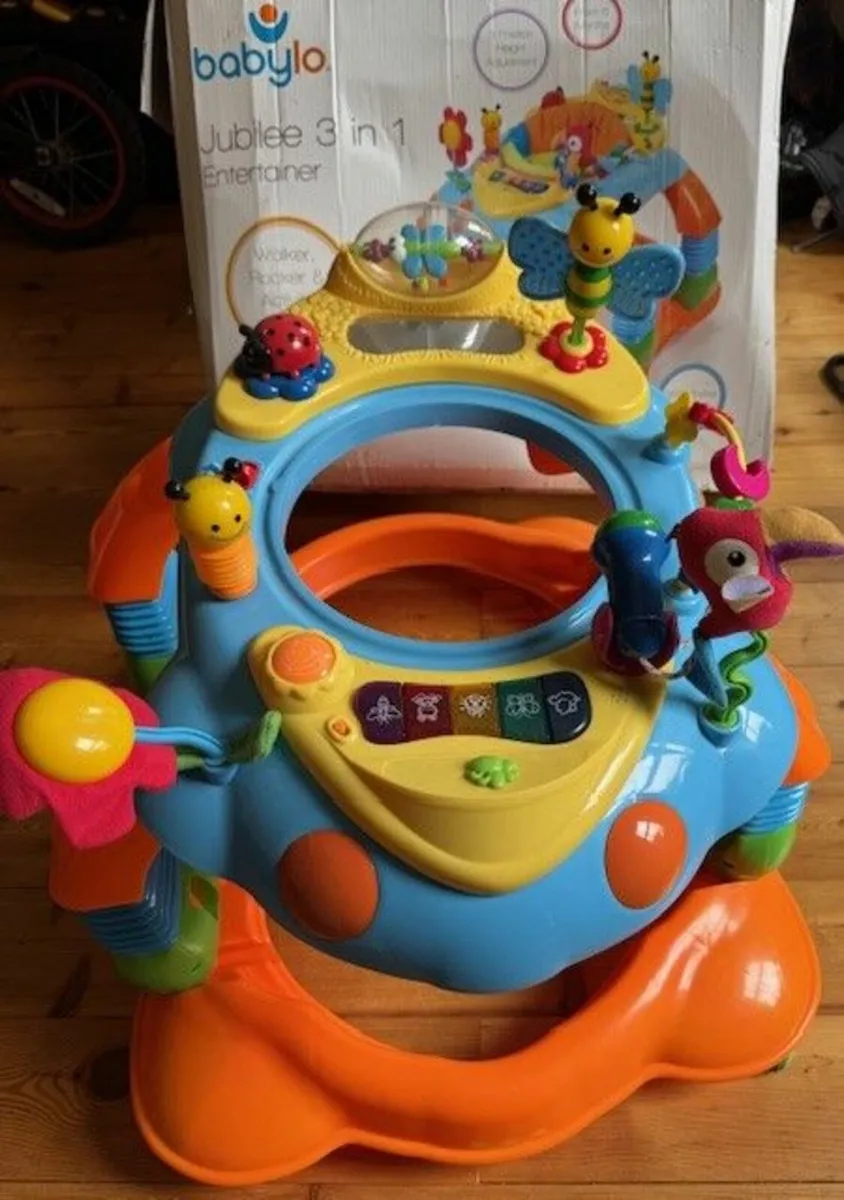 BabyLo 3 in 1 Walker, Rocker & Activity Centre - Image 2
