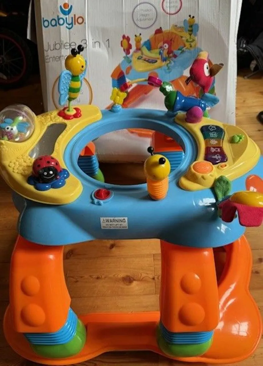 BabyLo 3 in 1 Walker, Rocker & Activity Centre - Image 3