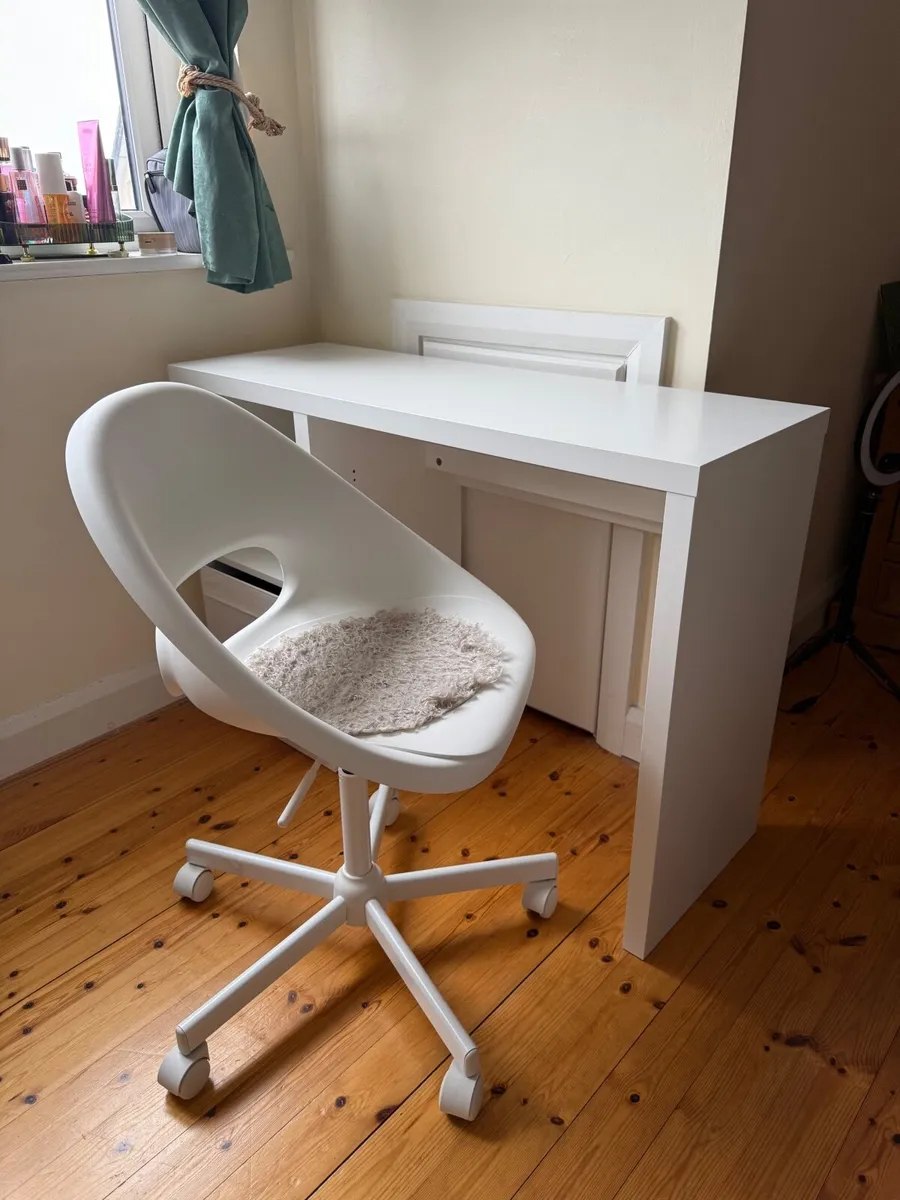 Ikea Desk and Swivel Chair - Image 3