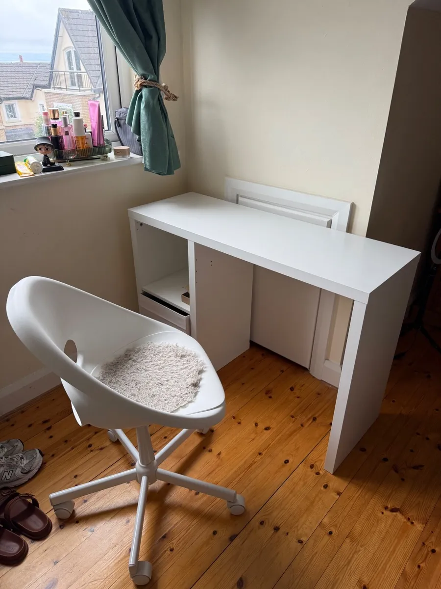 Ikea Desk and Swivel Chair - Image 4