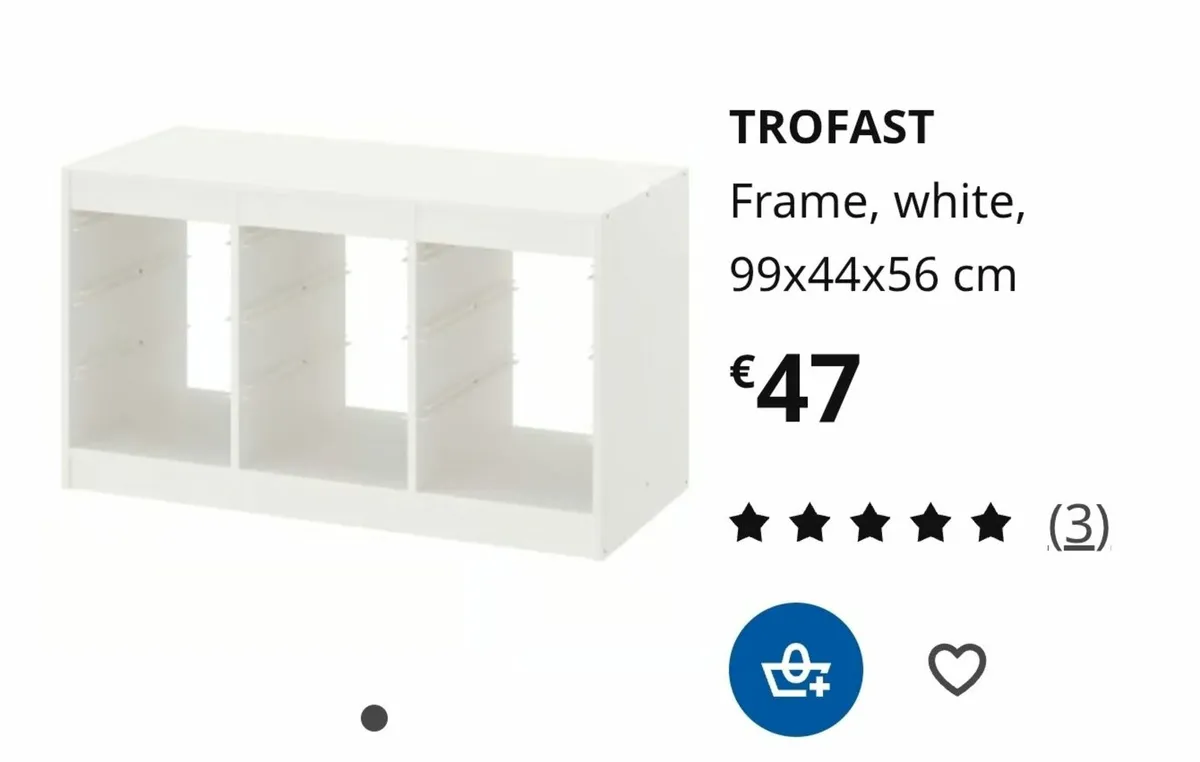 IKEA TROFAST Frames X 3, white, - Image 2