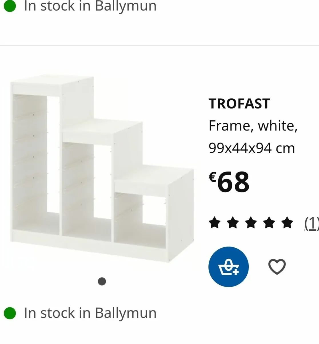 IKEA TROFAST Frames X 3, white, - Image 1