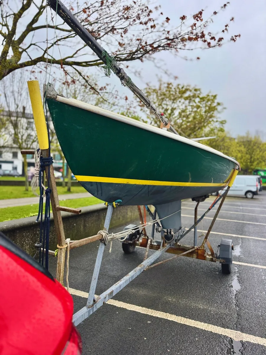 Squib sailing boat - Image 2