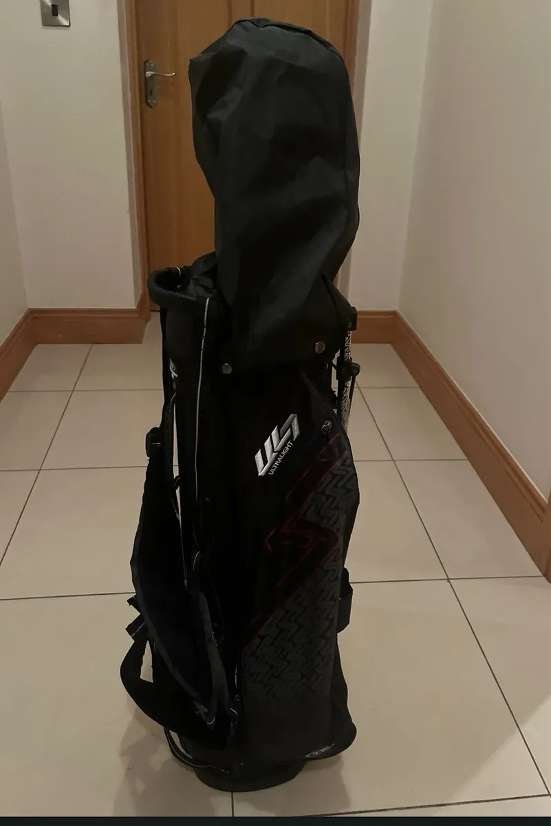 60 inch left handed golf clubs with bag - Image 1