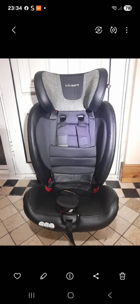Infasafe child's car seat - Image 1