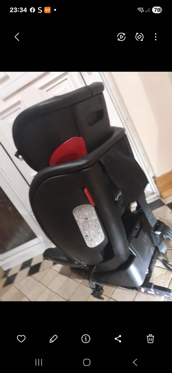 Infasafe child's car seat - Image 3