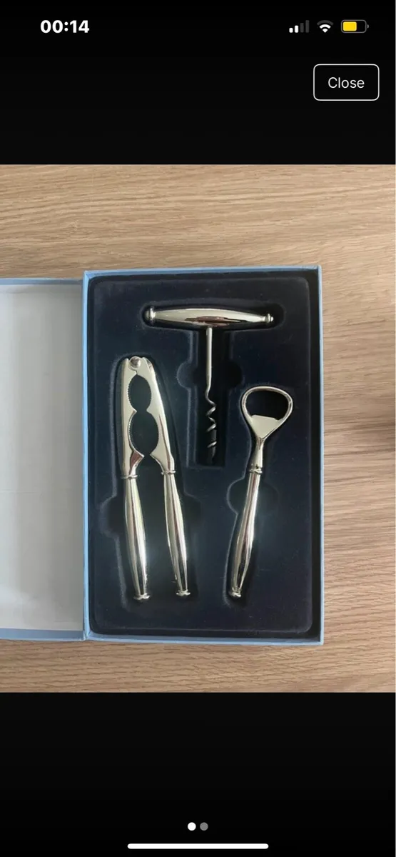 Newbridge Silverware wine opener set - Image 1