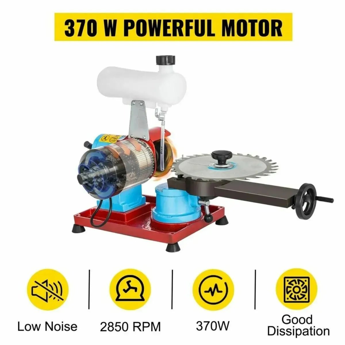 Saw Blade Sharpener 230V Adjustable Angle Grinder - Image 2