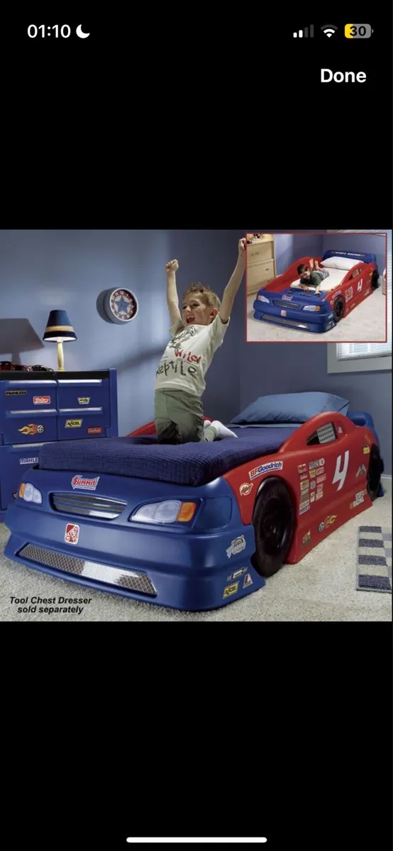 Boys racing Car bed - Image 2