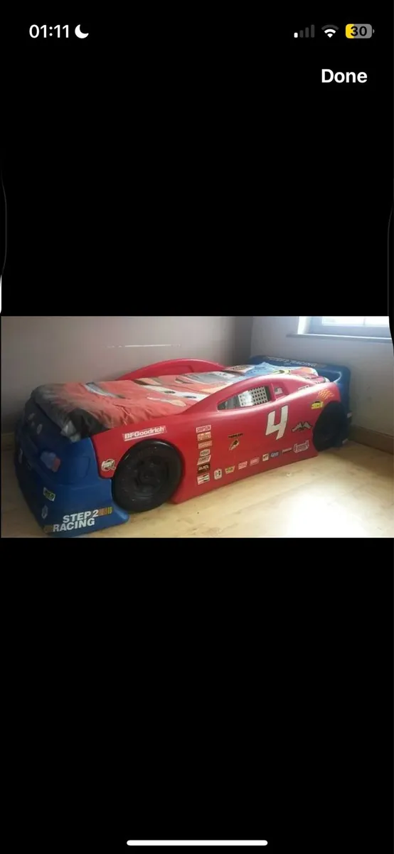 Boys racing Car bed - Image 3