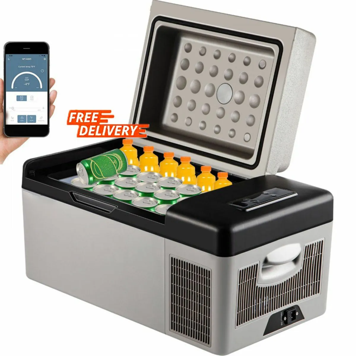 Car Refrigerator 20L Compressor Portable Small Ref - Image 1