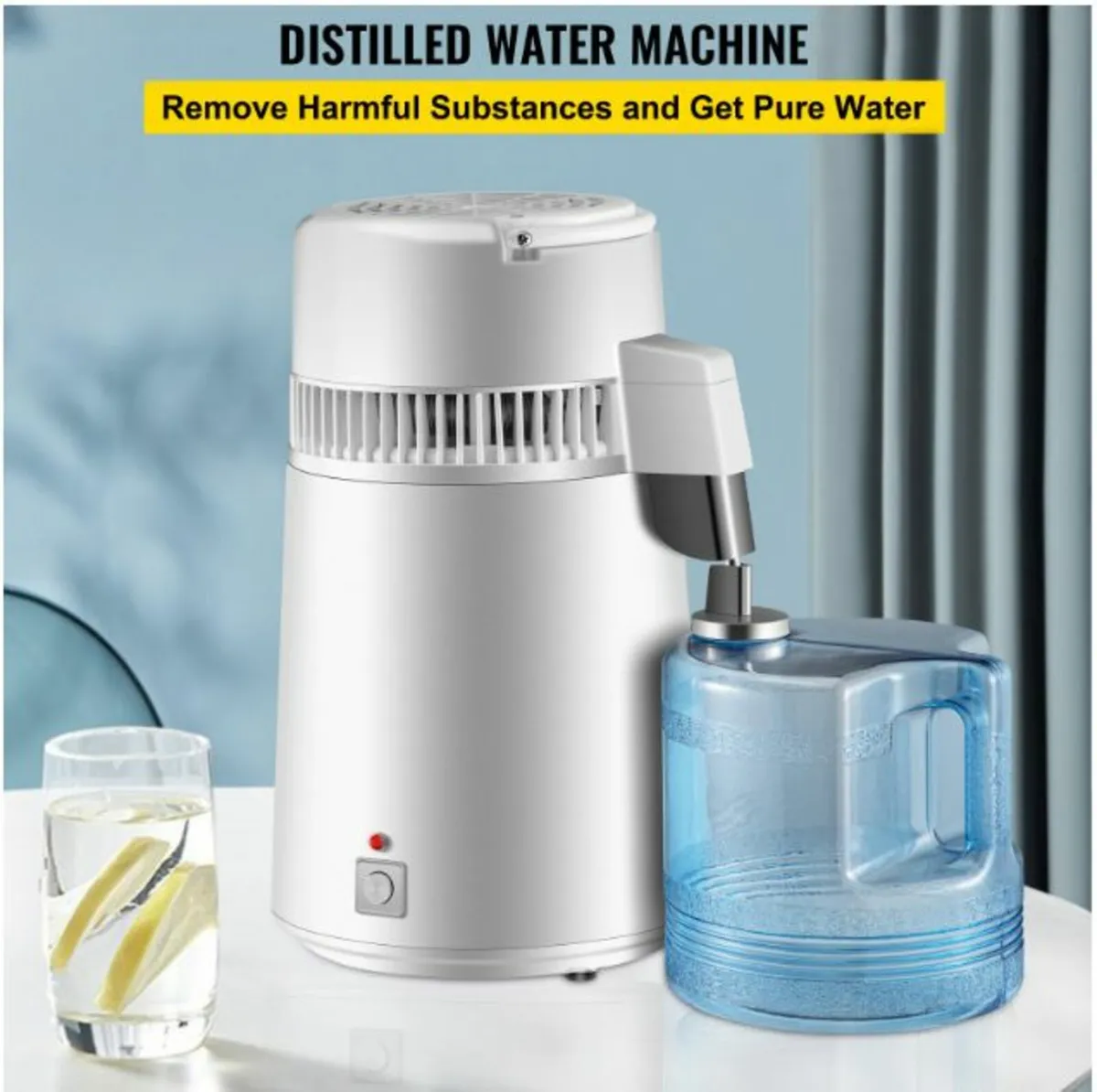 4L Pure Water Distiller 1L/h Water Purifier Filter - Image 3