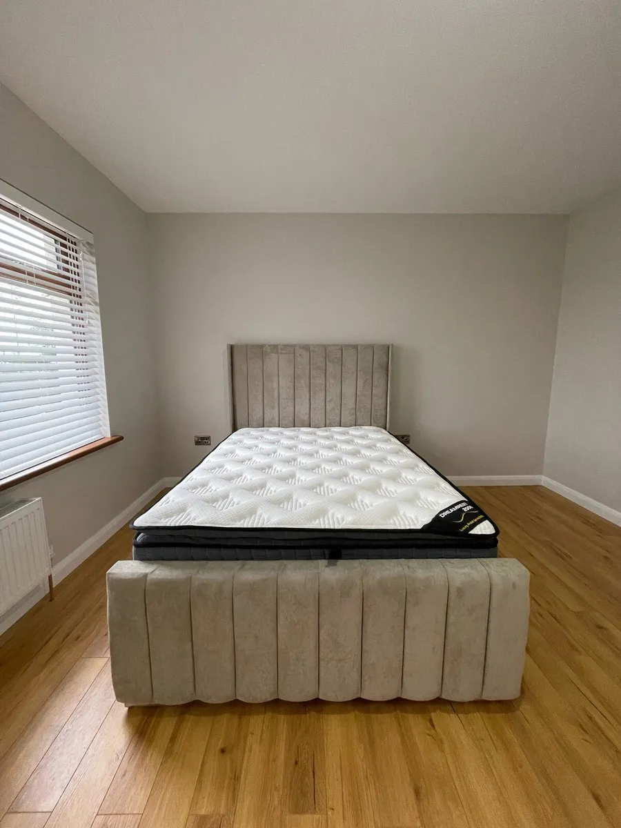Ottoman storage bed with gas lift any size - Image 4