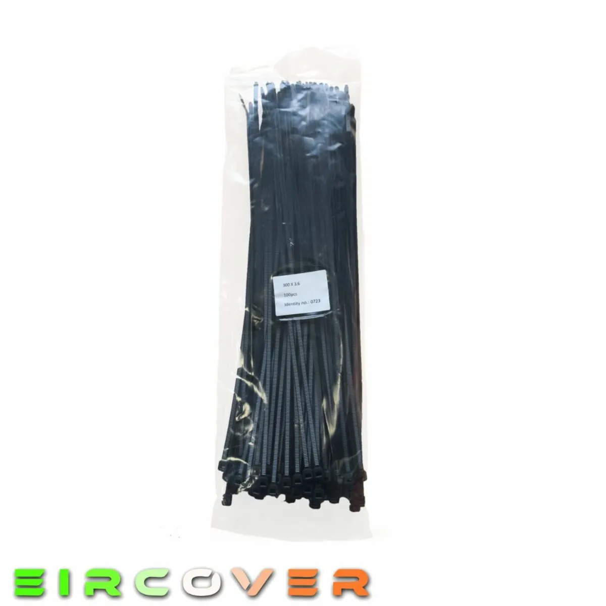 Black Cable Ties - 30cm/100pk - Image 3