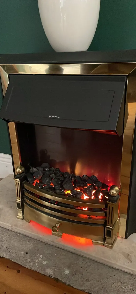 Coal effect electric fire - Image 1