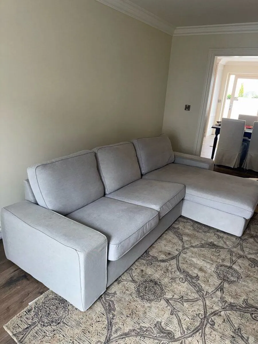 IKEA Couch with Chaise Longue - Image 1