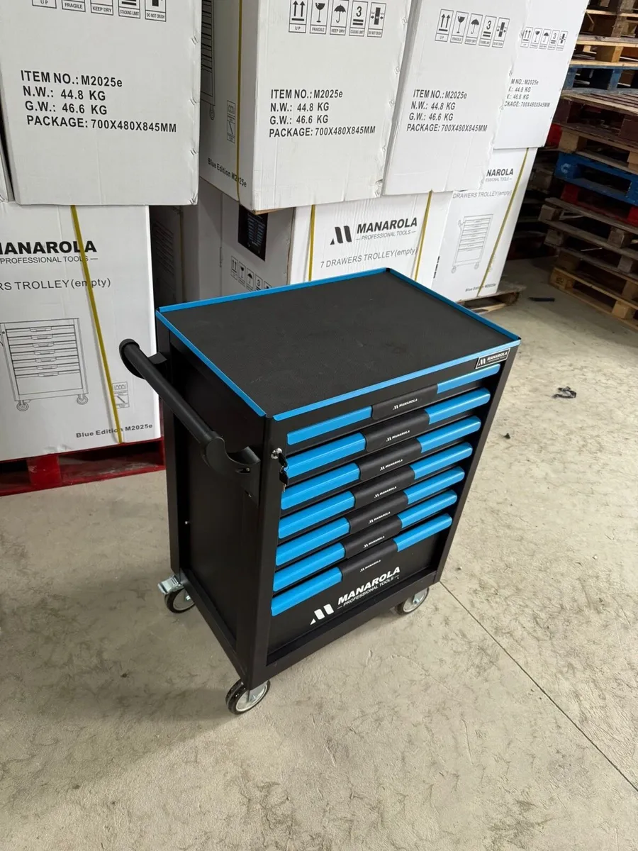 7 Drawer Toolboxes Tool Box New - Image 4