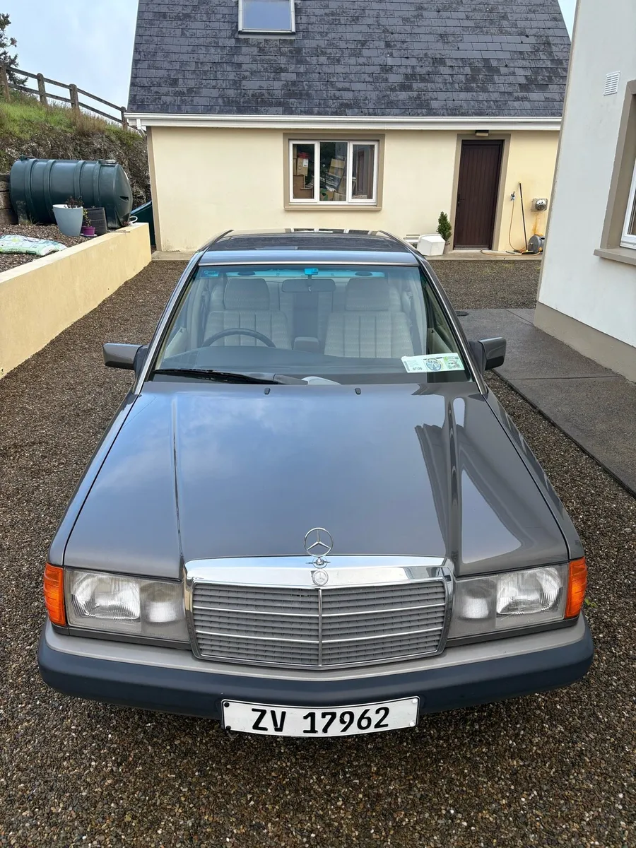 1991 Mercedes-Benz 190e 2.0 NCT 08/27 - Image 2
