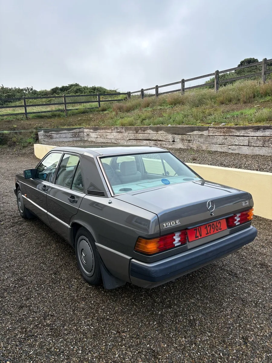 1991 Mercedes-Benz 190e 2.0 NCT 08/27 - Image 4