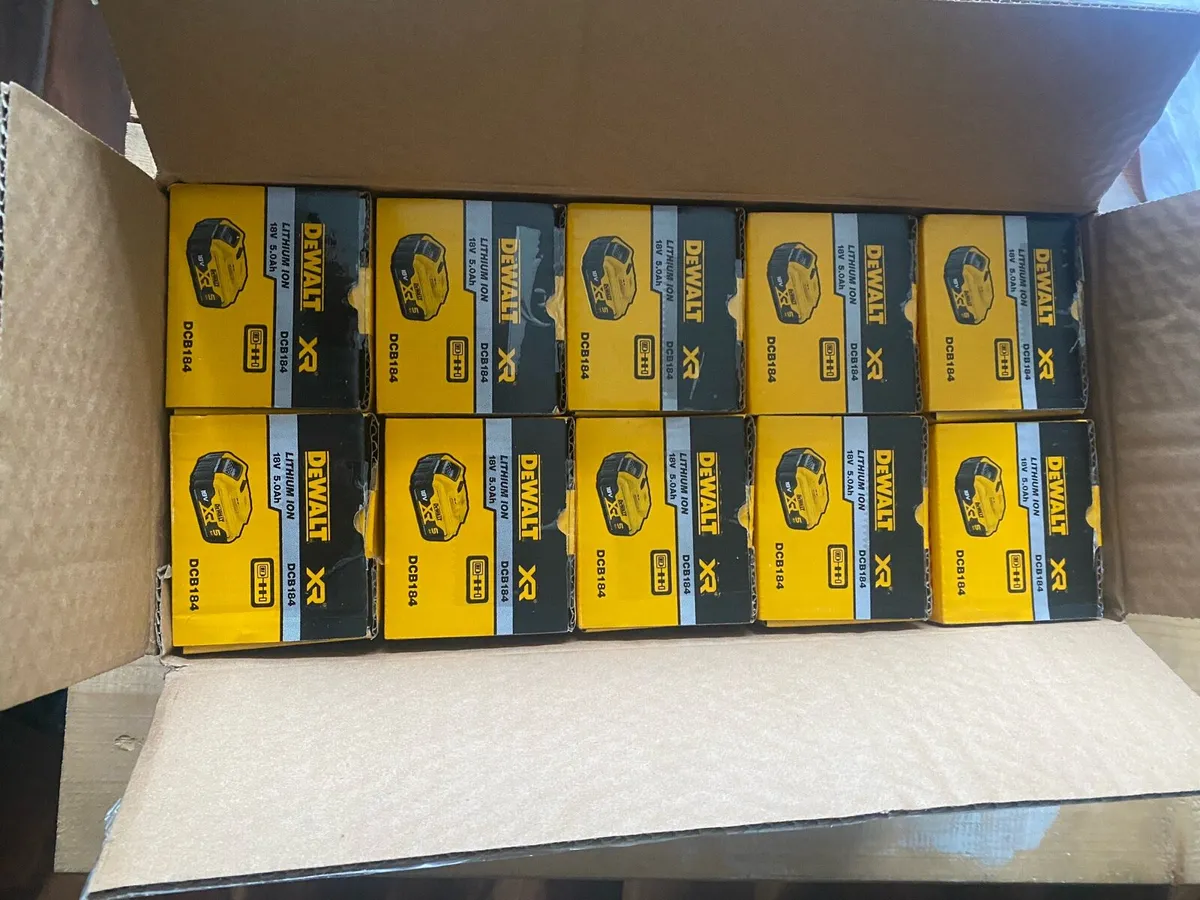 Dewalt batteries xr 5ah