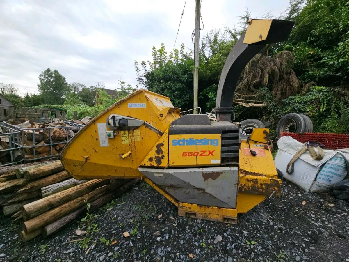 Schleisling zx550  wood Chipper - Image 1