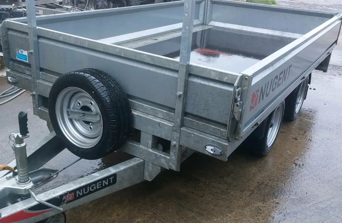 Nugent drop side trailer 10x6 year 2021 - Image 2