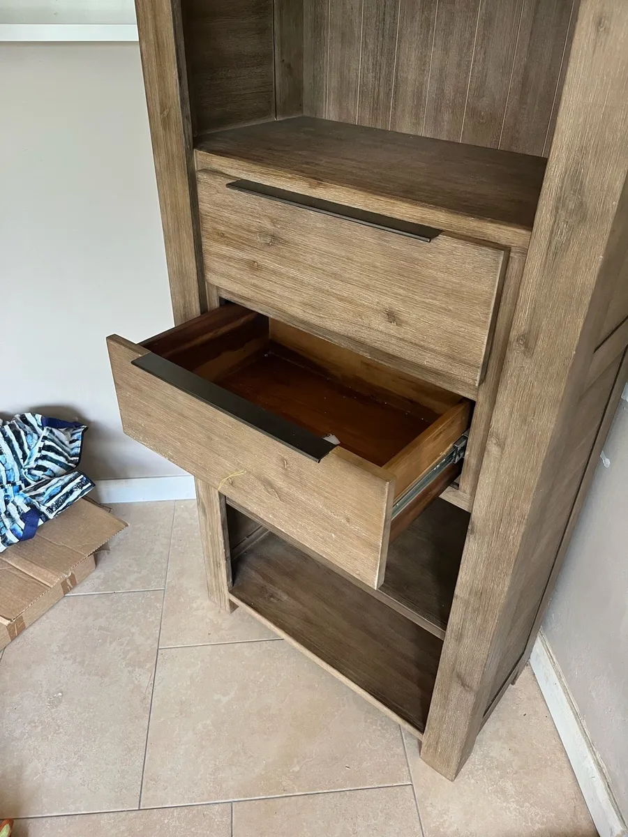 Teak shelf / book case - Image 3