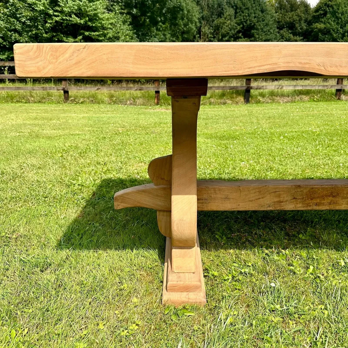 Elm Farmhouse Kitchen Table - Image 3