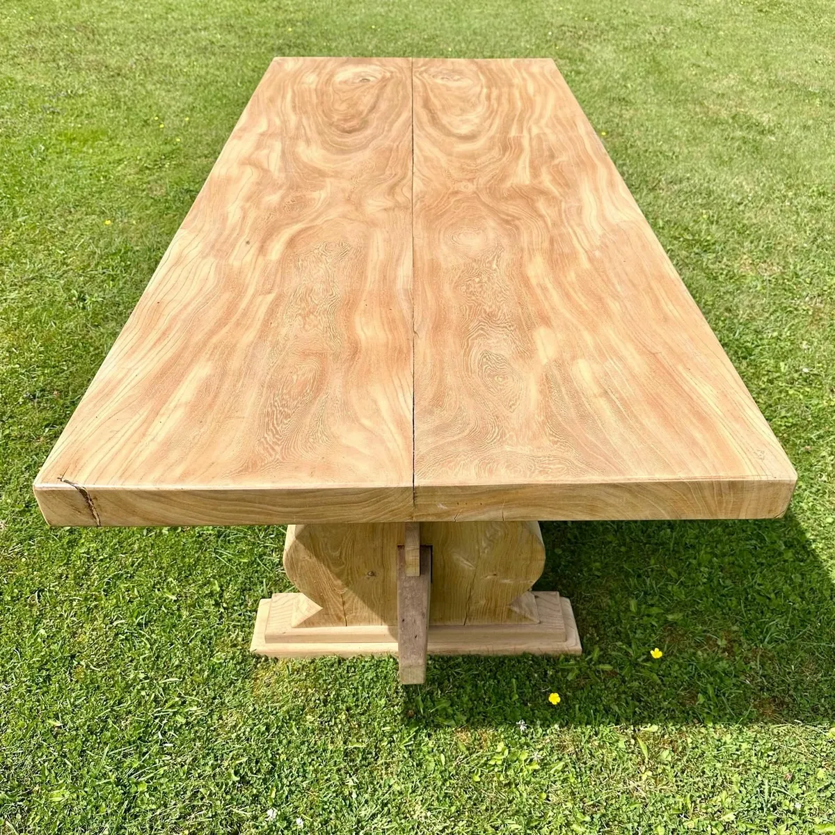 Elm Farmhouse Kitchen Table - Image 1