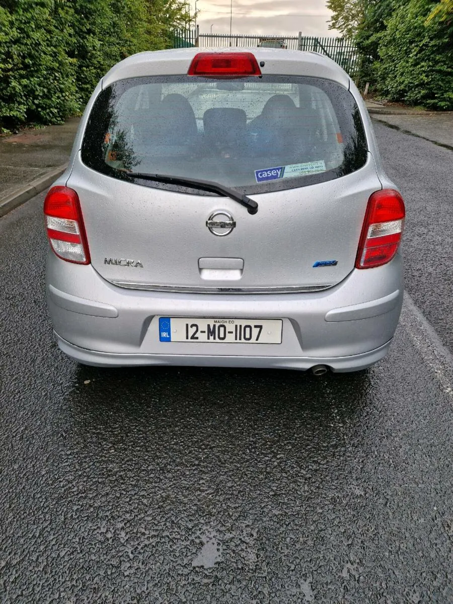 2012 1.2 Nissan Micra 1 year NCT Low Mileage - Image 4