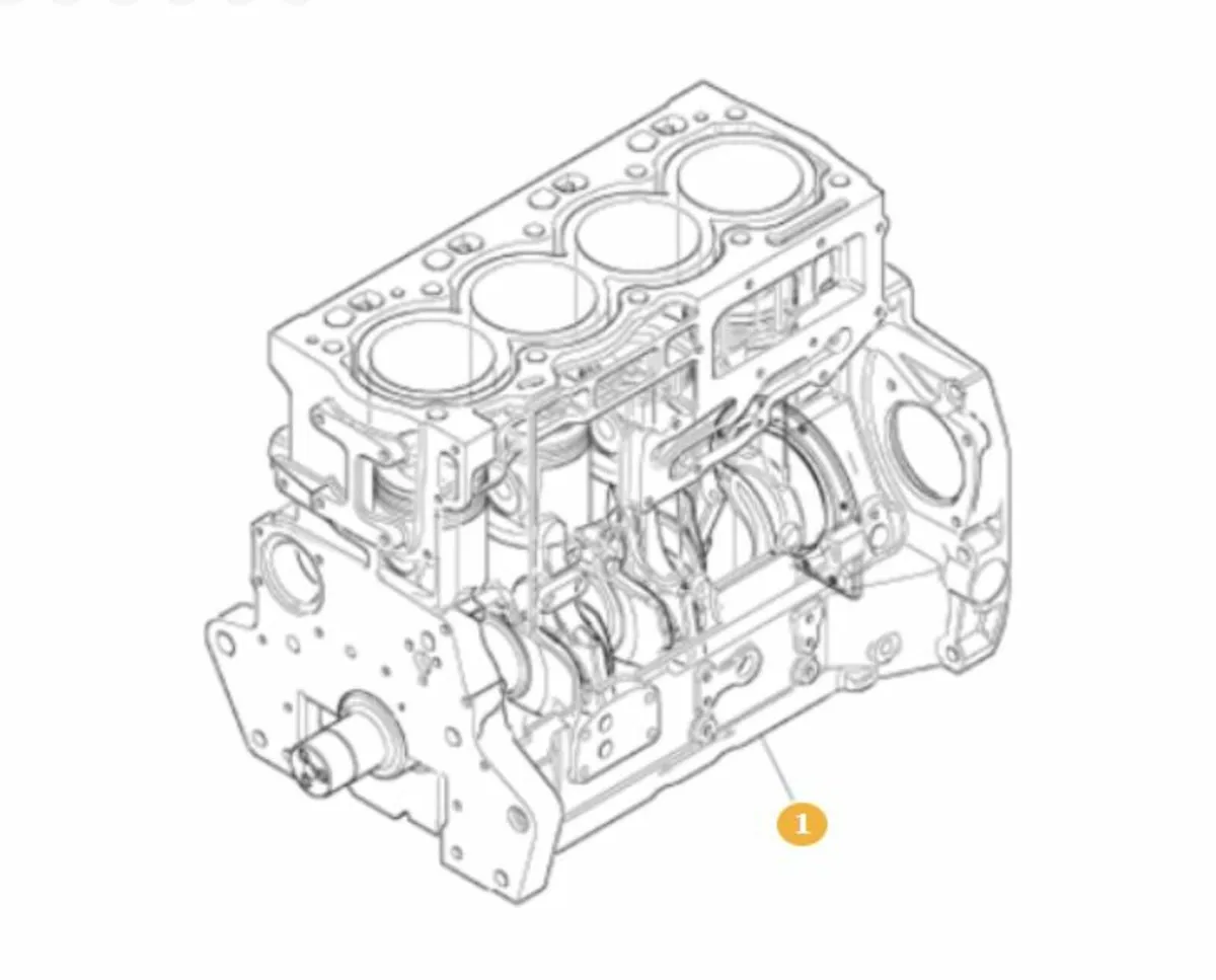 Perkins Short Motor 1004 Series - Image 1