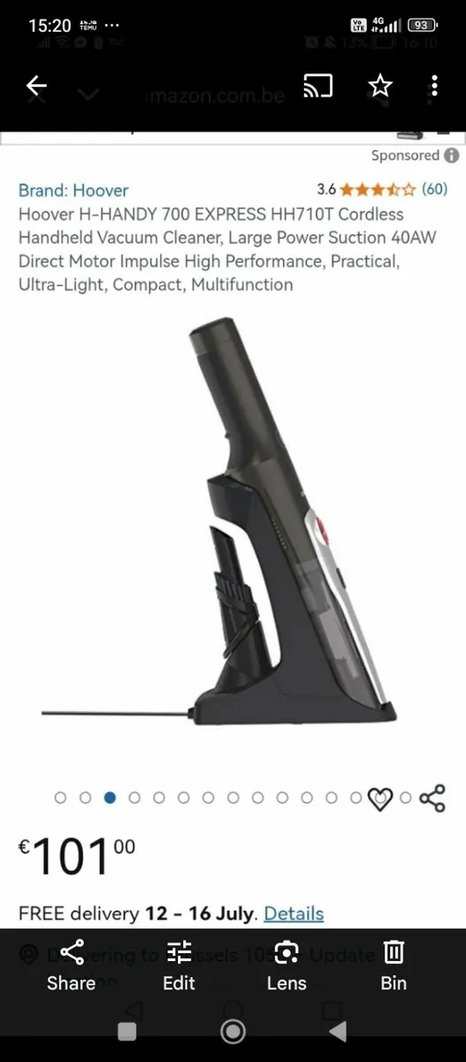 Universal Quality Cordless vacuum cleanerr - Image 3
