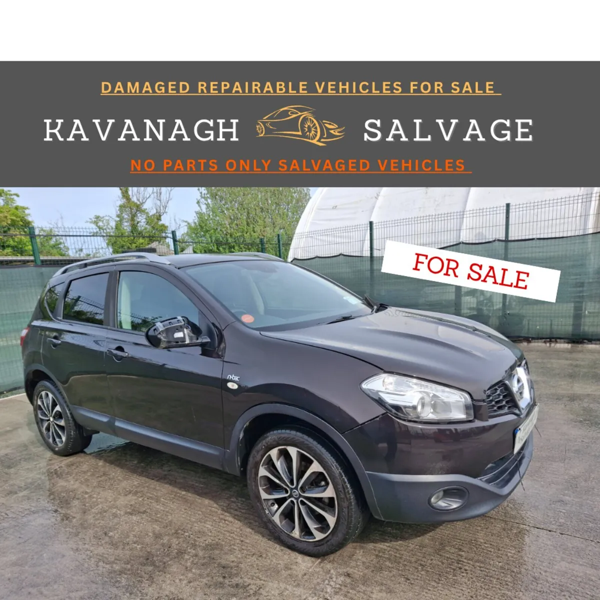 *2011 Nissan Qashqai  light damage - Image 1