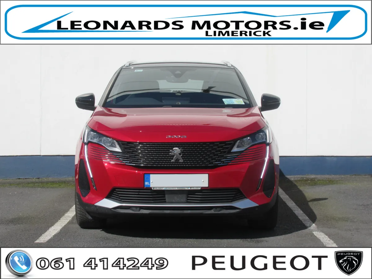 222 Peugeot 3008 GT **LOW MILEAGE** - Image 2