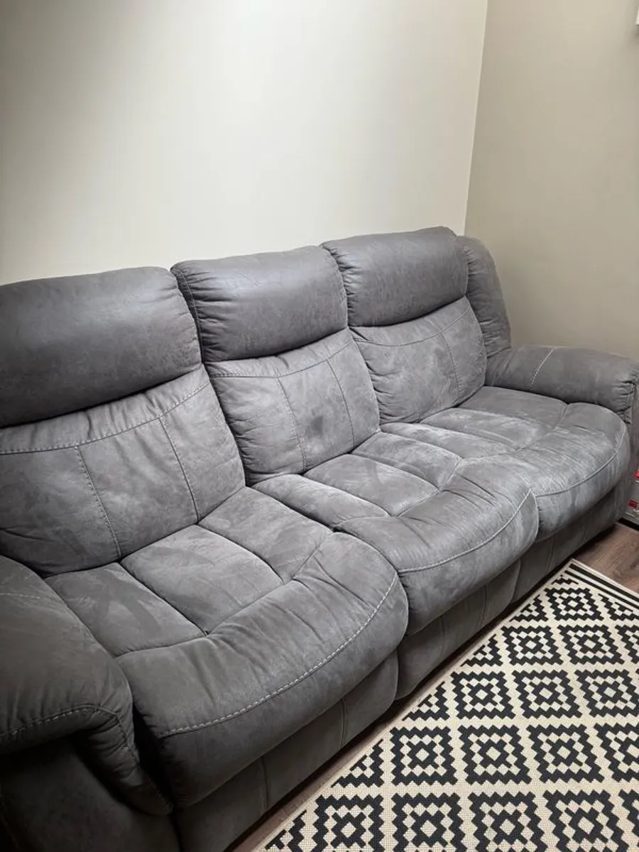 3 Seater Sofa and Arm Chair - Image 1