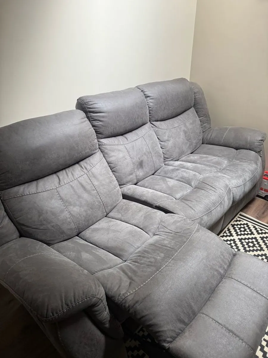3 Seater Sofa and Arm Chair - Image 2