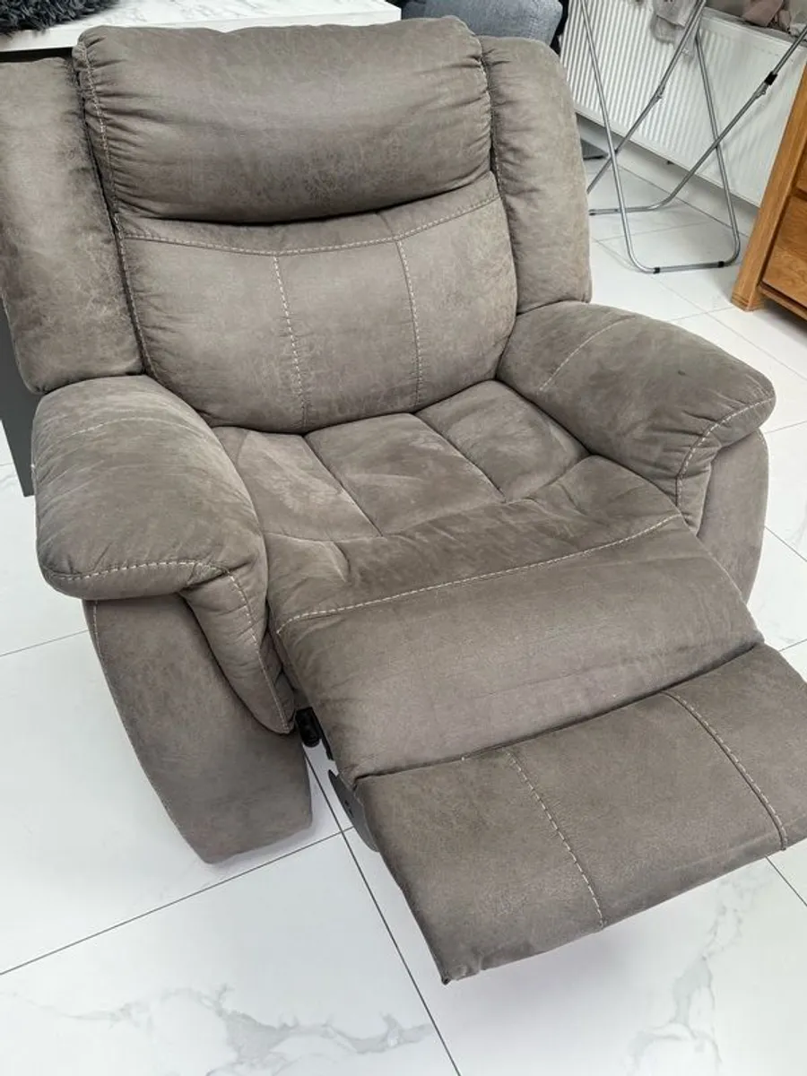 3 Seater Sofa and Arm Chair - Image 4